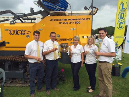 our team at a show